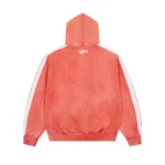 Red Rough Play Zip Up Hoodie