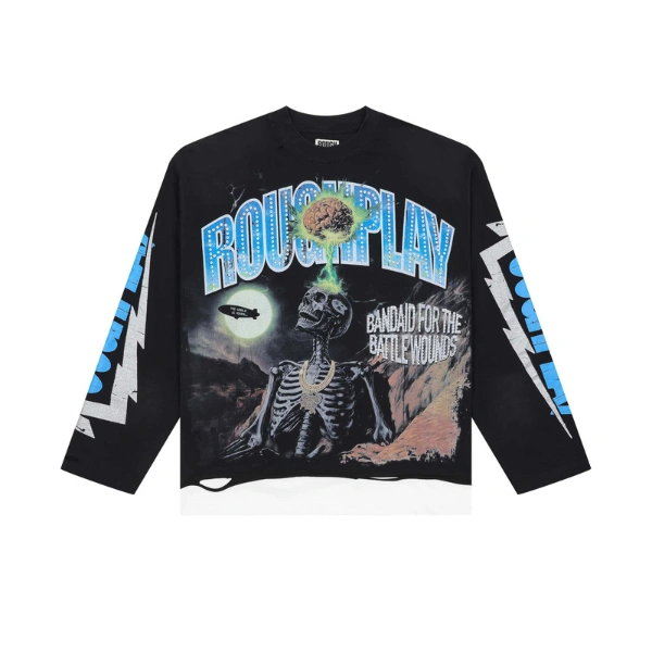 Rough Play Bandaid for the Battle Wounds Long Sleeve Rough Play Bandaid for the Battle Wounds Long Sleeve