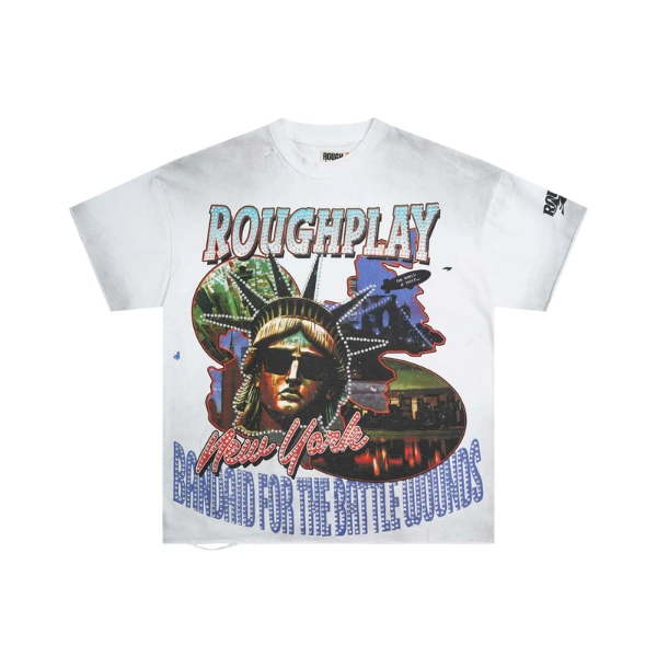 Rough Play Bandaid the Battle Wounds Shirt Rough Play Bandaid the Battle Wounds Shirt