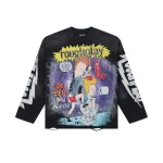 Rough Play Black Beavis & Butthead Long Sleeve