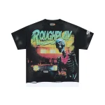 Rough Play Black Streetwear Shirt