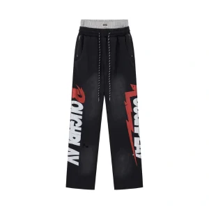 Rough Play Black Sweatpants