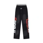 Rough Play Black Sweatpants