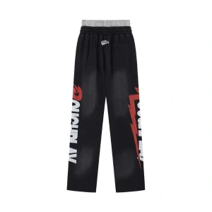 Rough Play Black Sweatpants
