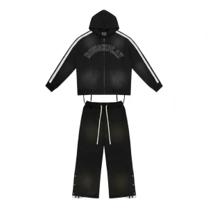 Rough Play Black Sweatsuit
