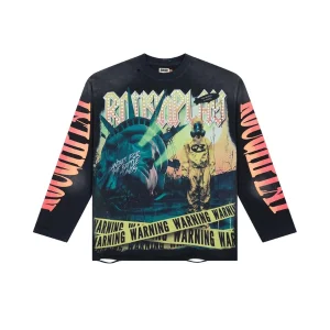 Rough Play Black Warning Long Sleeve