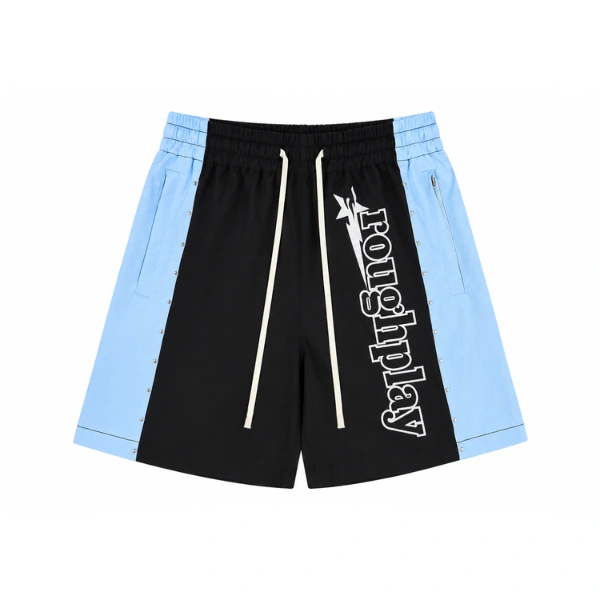 Rough Play Black With Blue Short Rough Play Black With Blue Short