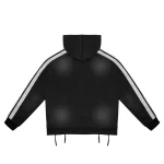 Rough Play Black With White Hoodie