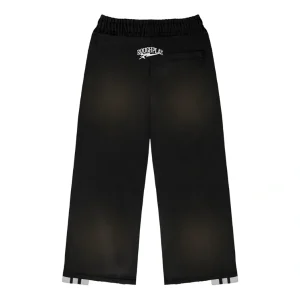 Rough Play Black With White Sweatpants