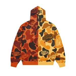 Rough Play Camo Zip-Up Hoodie