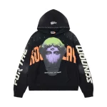 Rough Play Can’t Feel My Face Black Hoodie