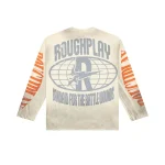 Rough Play Cream Warning Long Sleeve