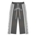Rough Play Dark Grey With White Sweatpants