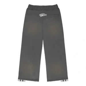 Rough Play Dark Grey With White Sweatpants