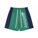 Rough Play Green With Navy/Blue Short