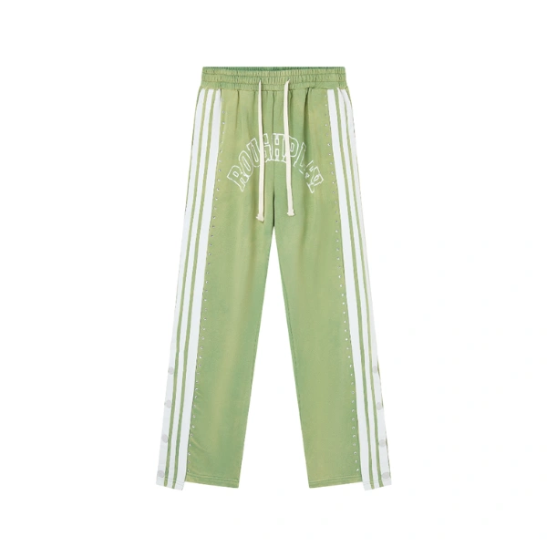 Rough Play Green With White Sweatpants Rough Play Green With White Sweatpants