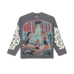 Rough Play Grey Retro Desert Long Sleeve