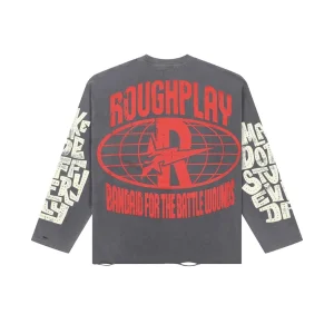Rough Play Grey Retro Desert Long Sleeve