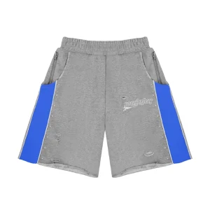 Rough Play Grey With Blue Short