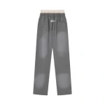 Rough Play Grey With Orange Sweatpants