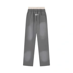 Rough Play Grey With Orange Sweatpants