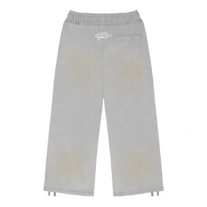 Rough Play Grey With White Sweatpants