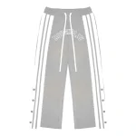 Rough Play Grey With White Sweatpants