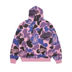 Rough Play Pink And Purple Camo hoodie