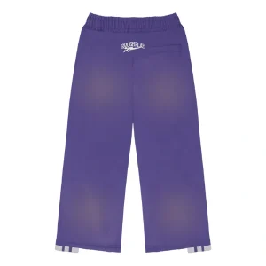Rough Play Purple With White Sweatpants