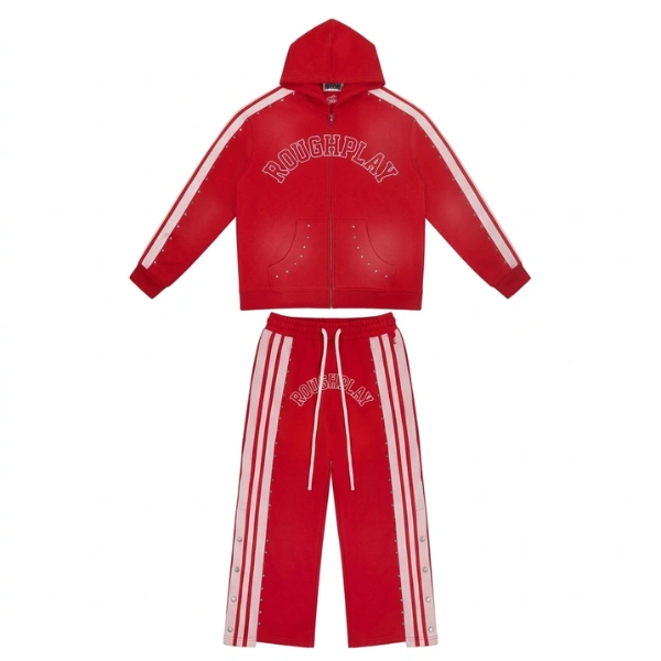 Rough Play Red Sweatsuit Rough Play Red Sweatsuit