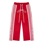 Rough Play Red With White Sweatpants