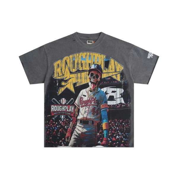 Rough Play Skeleton Baseball Player Shirt Rough Play Skeleton Baseball Player Shirt