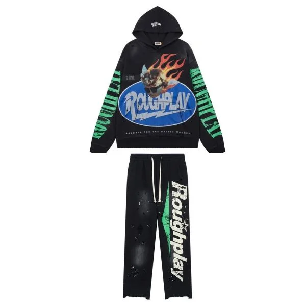 Rough Play Soulboy Sweatsuit Black Rough Play Soulboy Sweatsuit Black