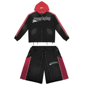Rough Play Black With Merron Sweatsuit