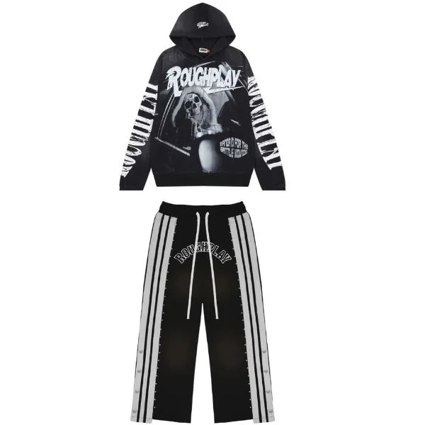 Rough Play Skull in Car Black Sweatsuit Rough Play Skull in Car Black Sweatsuit
